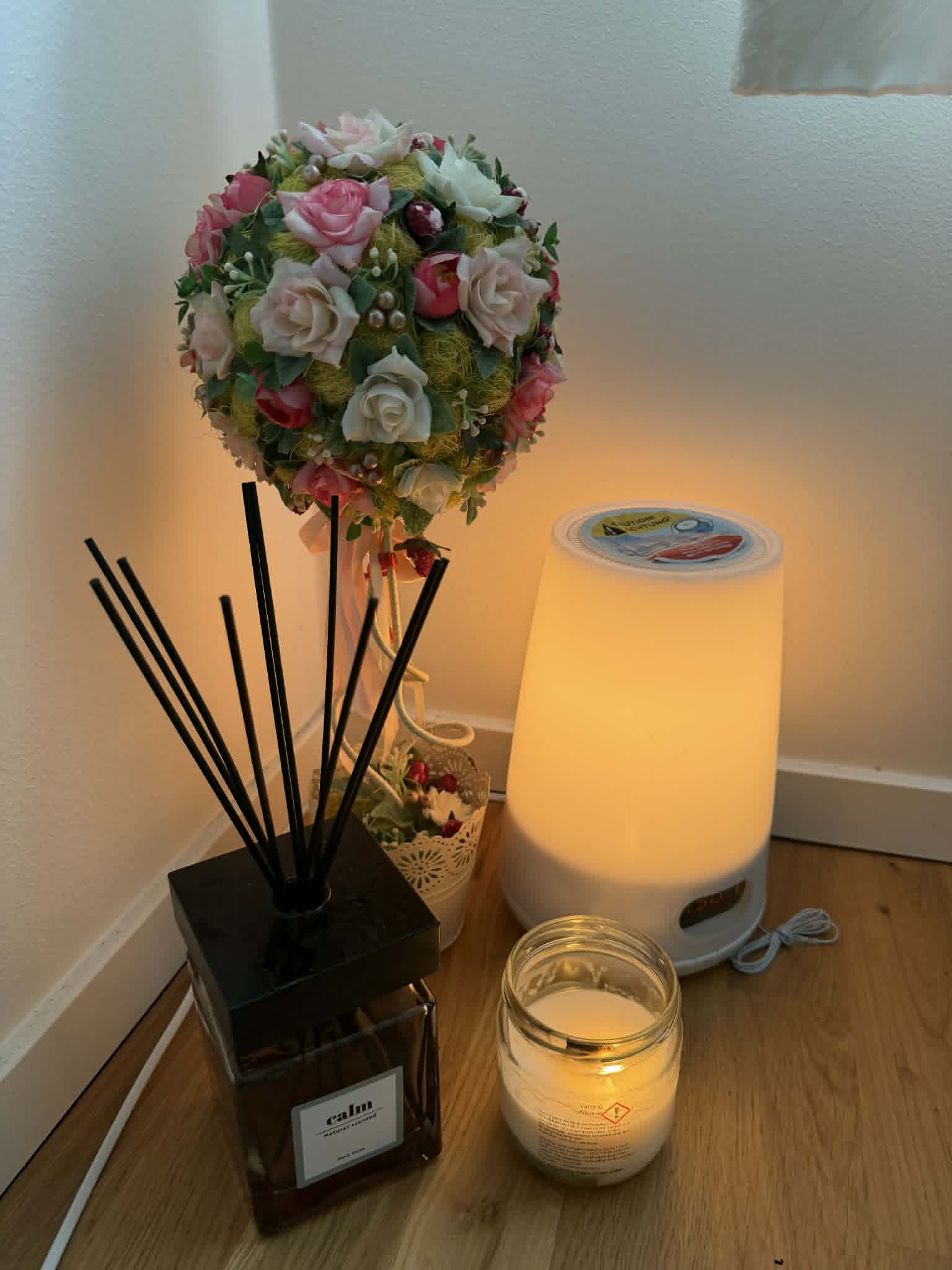 Atmosfär och detaljer i Lucky Spa Massage