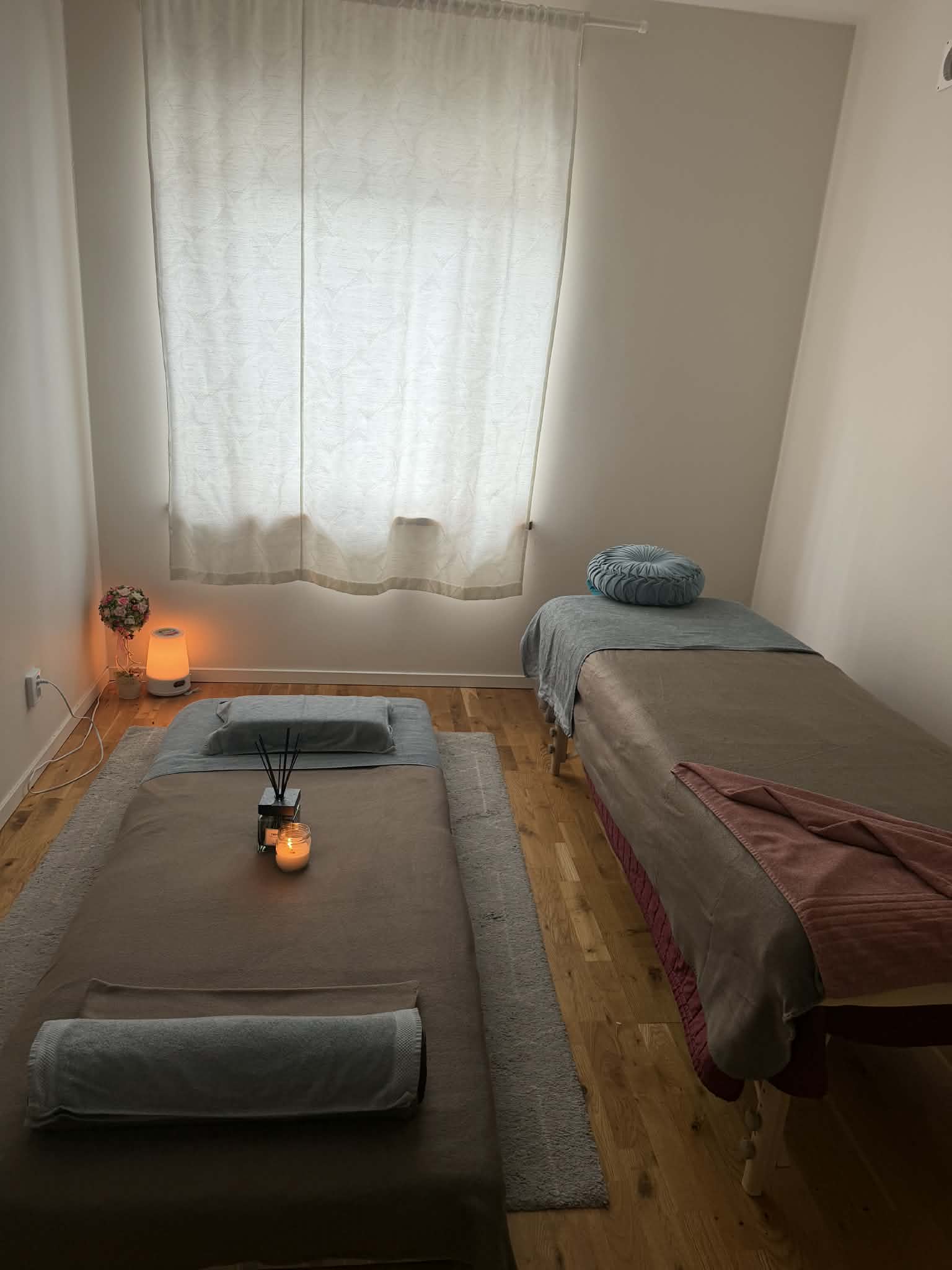 Massagerummet på Lucky Spa Massage